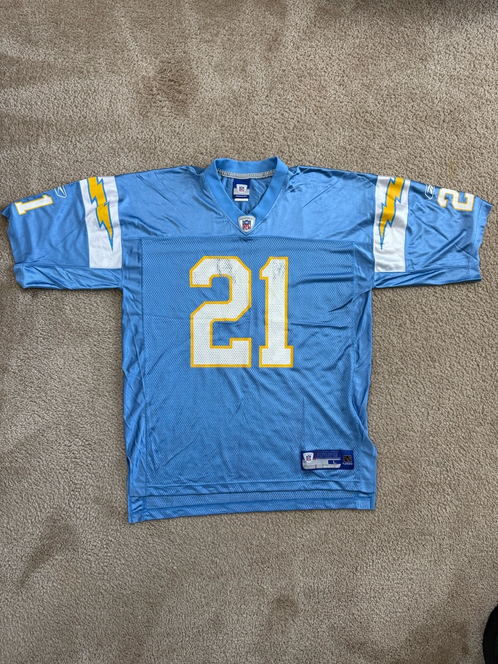 San Diego Chargers Ladainian Tomlinson #21 Jersey